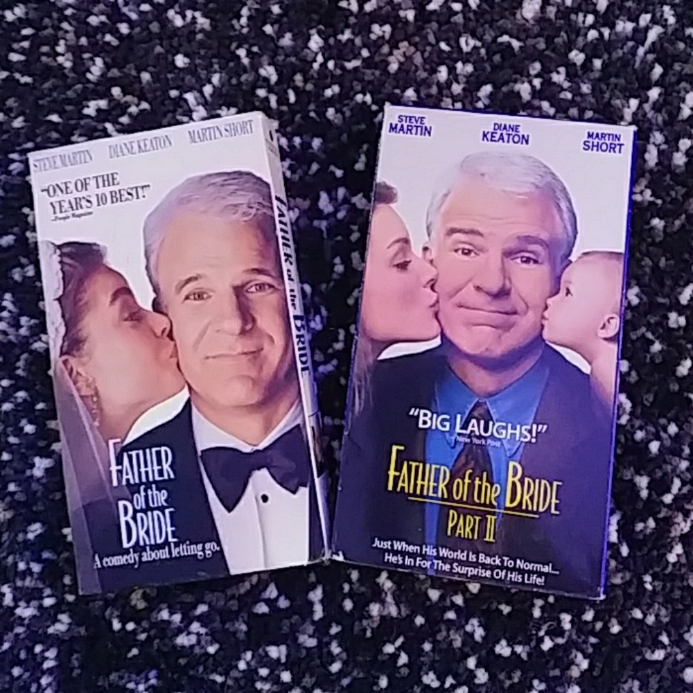 Father of the bride 1 and 2 vhs